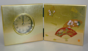 Japanese Gold leaf clock