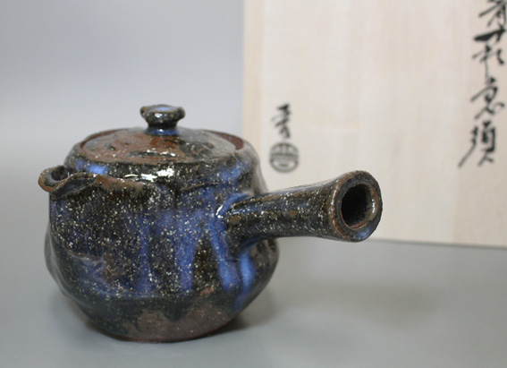 Aohagi kyusu teapot by Noutomi Susumu