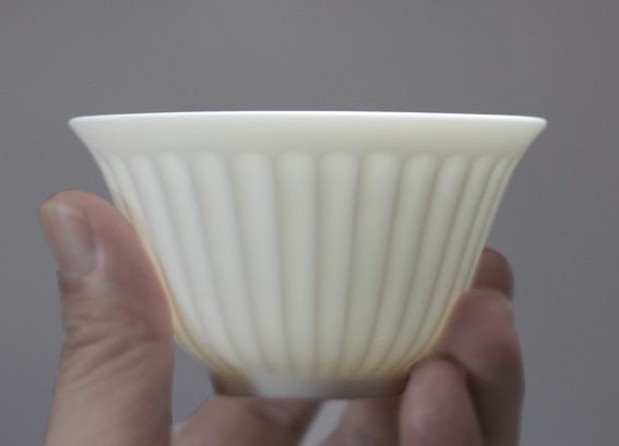 Japanese pottery - Nikko Hakuro teacup