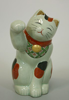 Arita lucky cat,beckoning cat,manekineko