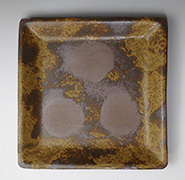 Bizen square plate
