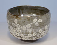 Japanese tea ceremony goods - Kyoto ware matcha bowl