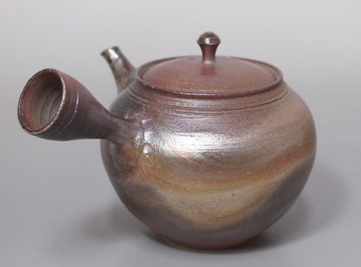 Japanese pottery -  Tokonameyaki teapot by Tanikawa Katsuaki