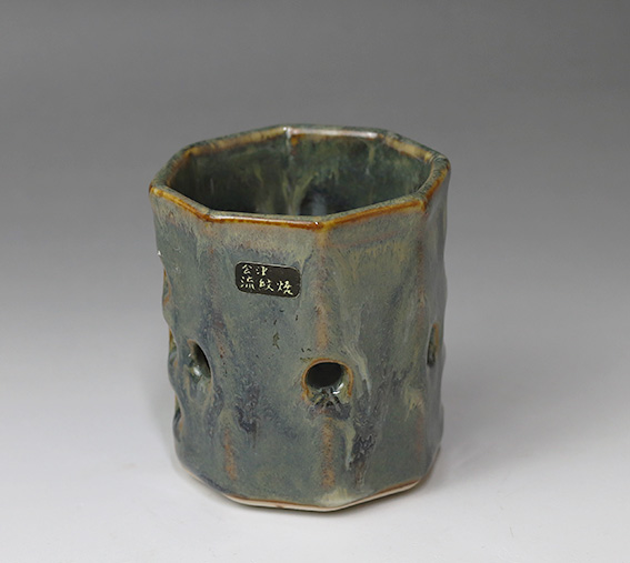 Aizu ryumon pottery - pot