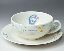 Doraemon tea cup and saucer