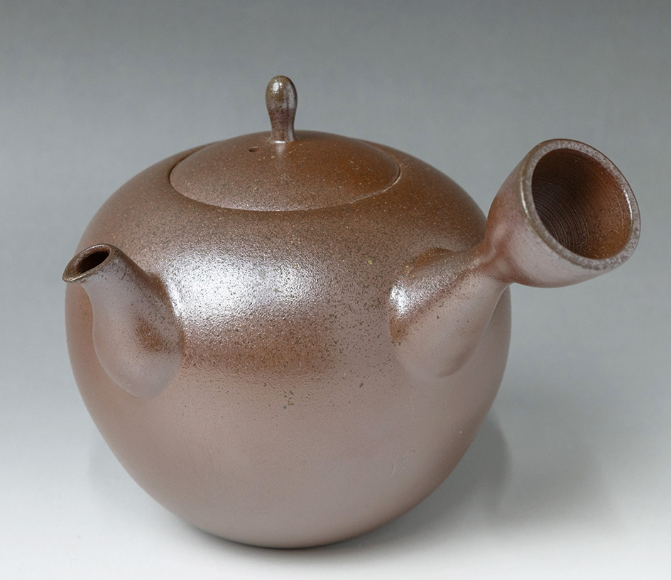 Banko teapot by Otsuki Shun - side view