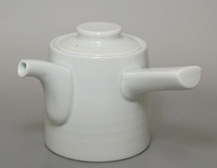 Porcelain celadon teapot