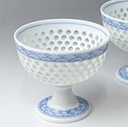 Arita porcelain guinomi sake cup