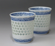 Arita porcelain guinomi sake cup