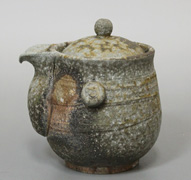 Echizen wood-fired kyusu teapot