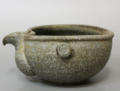 Japanese pottery - Echizen katakuchi