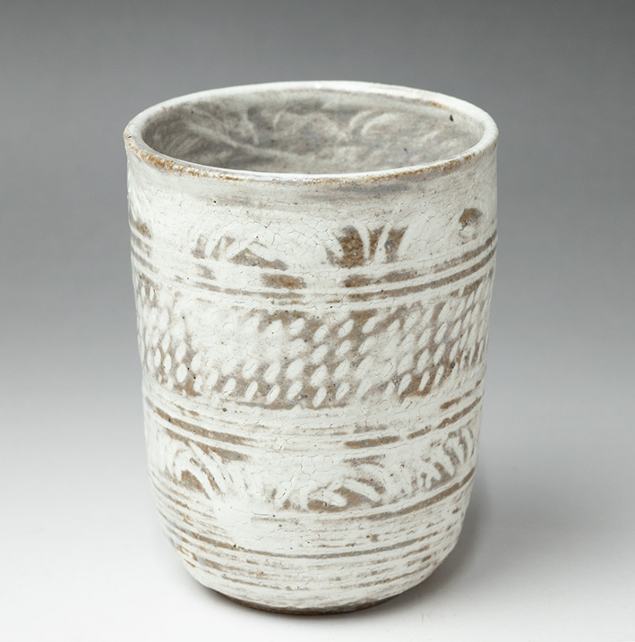 Mishima Karatsu yunomi tea cup