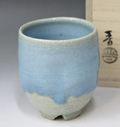 Hagi yaki Tanko Vase Made in Japan. Japanese Pottery with Wood Box  shuto19753 : : Home