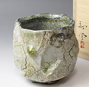 Iga yunomi tea cup by Atarashi Manabu