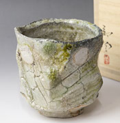 Iga yunomi tea cup by Atarashi Manabu