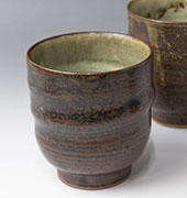 Japanese tea ware by Ogawa Jinpachi