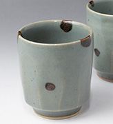 Japanese tea ware by Ogawa Jinpachi