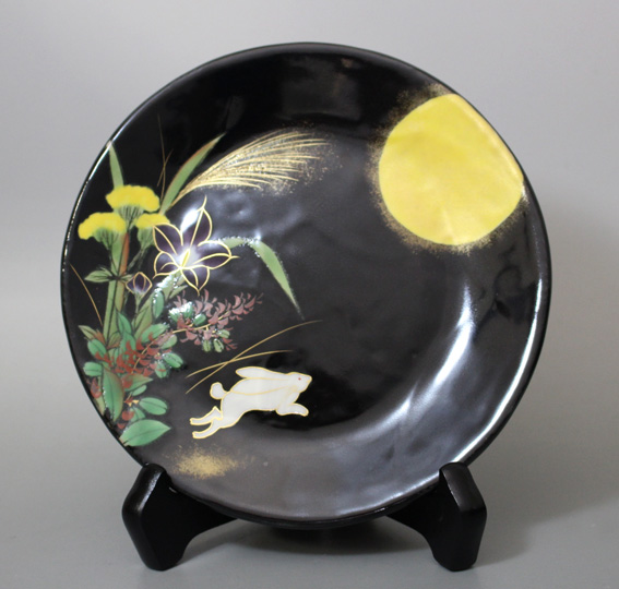 Harvest Moon plate from Touan kiln 