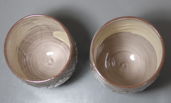 Kyoto ware- handcarfted cups from Touraku kiln