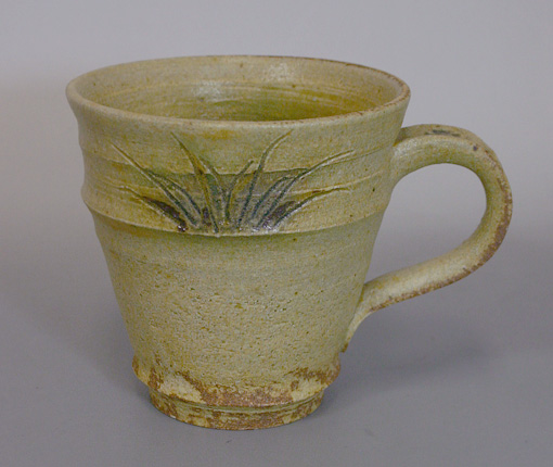 Japanese pottery Ki-seto mug