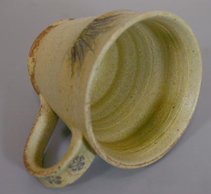 Japanese pottery Ki-seto mug