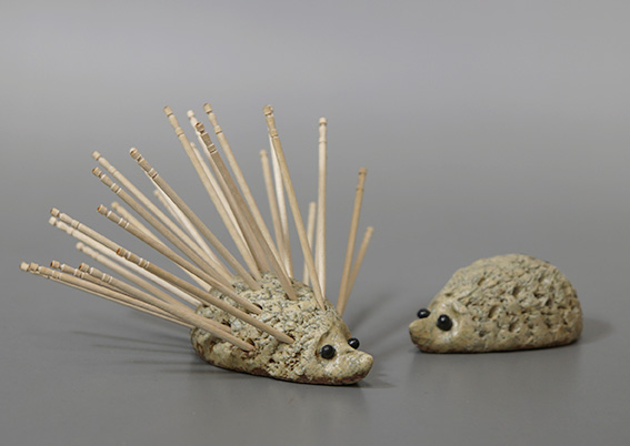 hedgehog toothpick holder