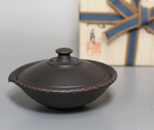 Tokoname kyusu teapot by Fugetsu