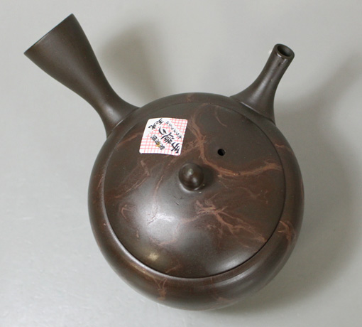 Tokoname teapot kyusu by Gyokko