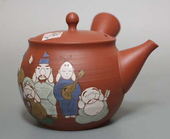 Tokoname teapot kyusu by Gyokko