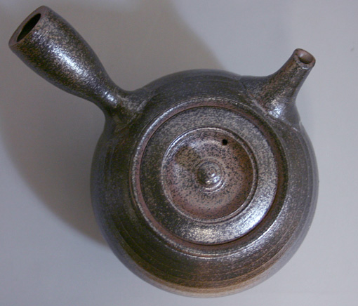 Japanese Tokoname kyusu teapot by Hokujo