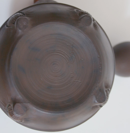 Tokoname tanuki teapot by Motozo