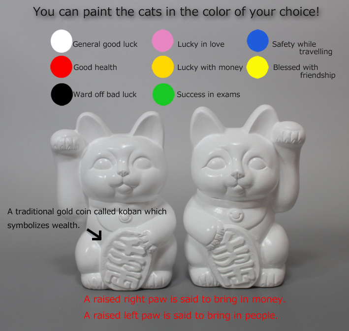 maneki neko painting