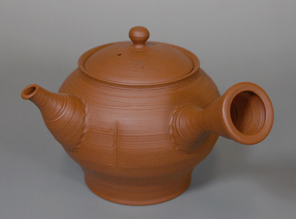 Japanese pottery -  Tokonameyaki teapot From Reikou kiln