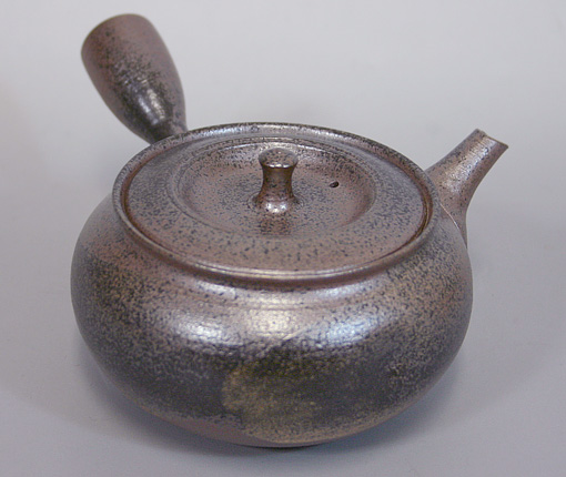 Yohen teapot by Hokujo - Tokoname kyusu