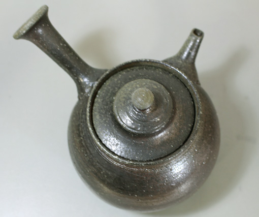 Japanese pottery -  Tokonameyaki teapot by Yamada Sou