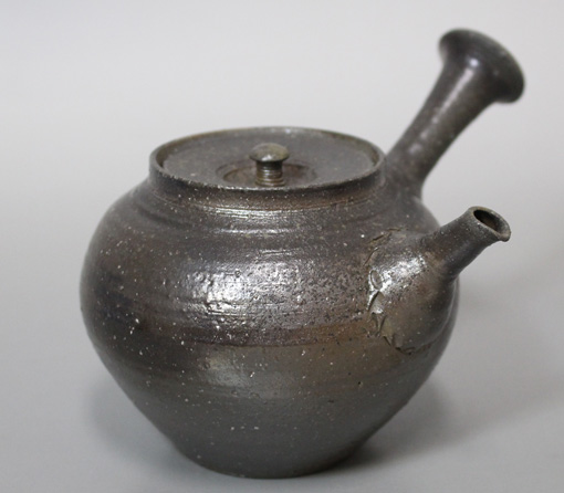 Japanese pottery -  Tokonameyaki teapot by Yamada Sou