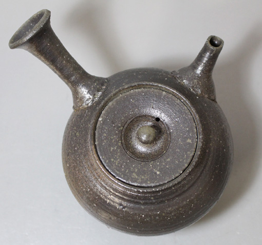 Japanese pottery -  Tokonameyaki teapot by Yamada Sou