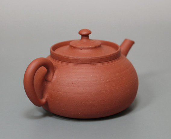 Japanese pottery -  Tokonameyaki teapot by Yamada Sou