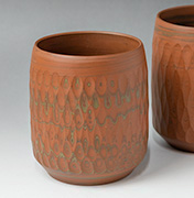 Tokoname nerikomi yunomi by Yusen