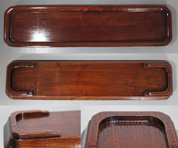 Kagawa lacquerware sencha tray